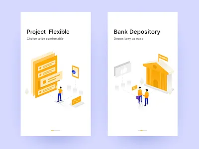 on boarding of finance app app finance illustration onboarding ui ux