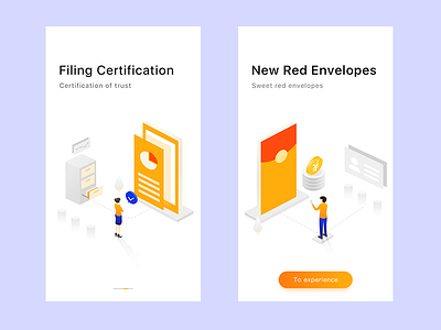 onboarding of finance app app finance illustration onboarding ui ux