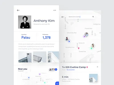 Personal page hotel map page personal route search travel