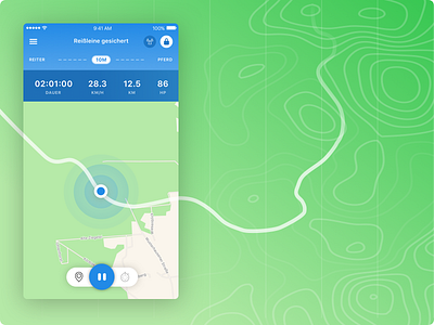 Horse Riding app activity fitness tracker horse maps stats tracker