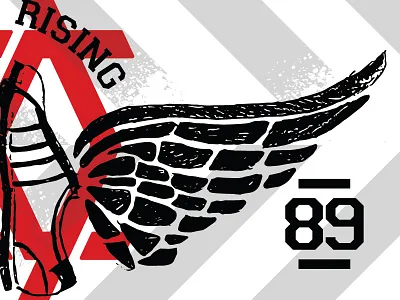 Always Rising branding logo soccer sports