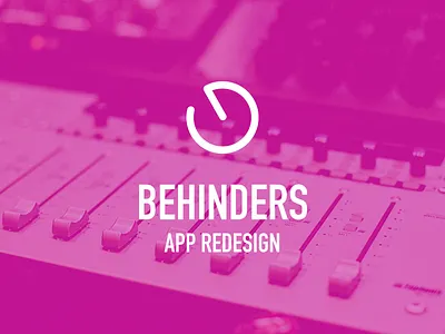 Behinders App Redesign app