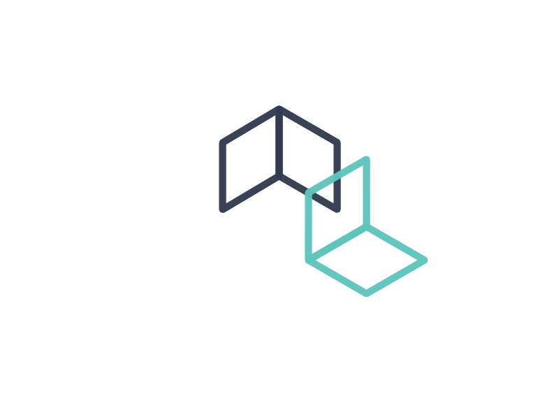 AC (algo.camp) logo development abstract ac algorithm animation book code computer identity learning logo science shapes