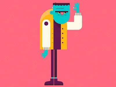 Frankenstein character fairy frankenstein illustration motion tales