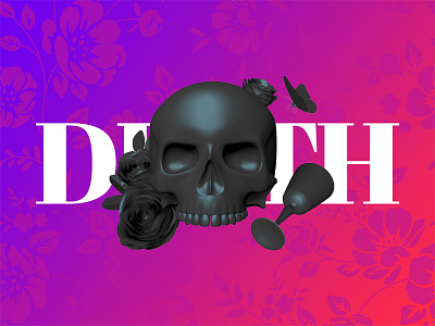 3D Exercise 3d cinema 4d color death party pattern summer