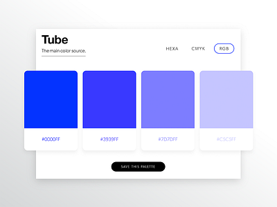 060 - Colour Picker 060 app color picker daily ui palette responsive scheme source uiux web