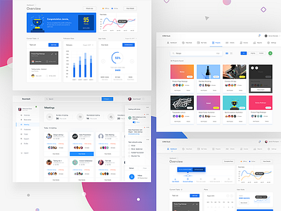Dashboards account calendar chart dashboard meeting payment plans profile schedule settings task user management