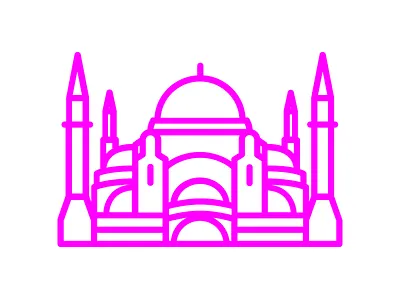 Istanbul Icon Collection architecture ayasofya bagel church galata tower hagia sophia maiden tower mosque museum tram