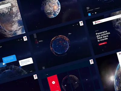 Total Data dark data dataviz earth experience interactive particles total ui ux web webgl