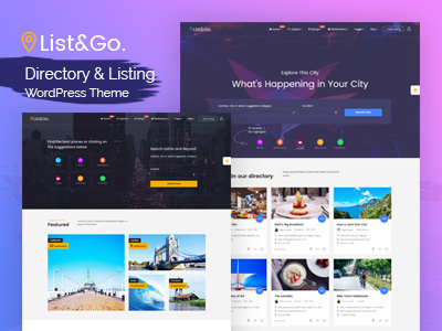 Listgo - Directory & Listing WordPress Theme directory directory listing listing wordpress wordpress theme