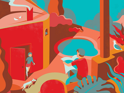 DiDi X Ananas Poster illustration