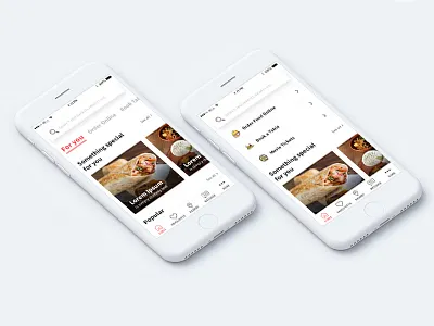 Booking (Online Order, Table & Movie TIcket) app ios movie ticket online food table ui ux