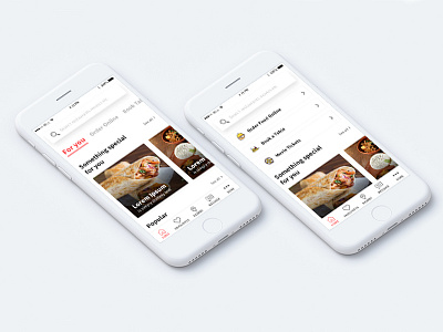 Booking (Online Order, Table & Movie TIcket) app ios movie ticket online food table ui ux