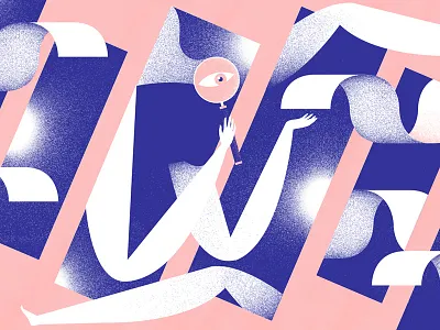 Trusted Analytics glass hands leg legs magnifying paper woman