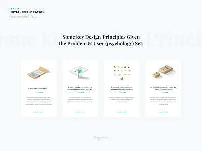 Deck Showcase | Field Study | 2/4 deck exploration field field study notes presentation showcase stationery study ui user interview workflow