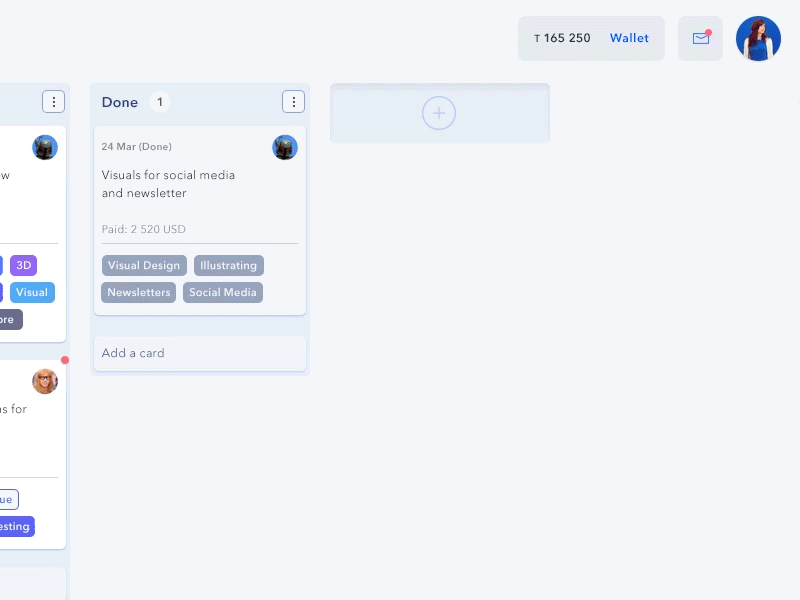 Animated Notification animated notification blockchain notification notification ui push