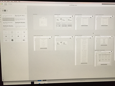 Wirin' with XD dribbbleapp wireframes xd