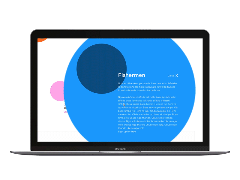 Blockchain — Landing Page Prototype animation bitcoin blockchain chain crypto ethereum framer open source polkadot protocol prototype token