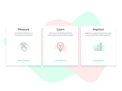 Startup Landing Page clean icons landing minimal page responsive simple startup ui ux web