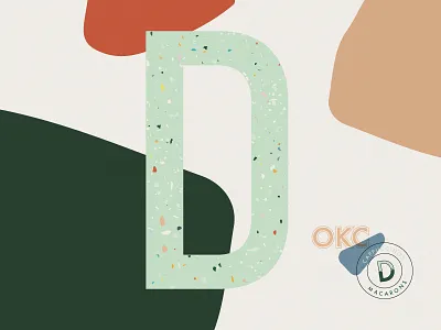 New Directions 70s branding cafe color futura geometric logo mark playful texture typography vintage