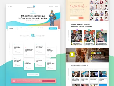 Le Groupe La Poste adyax rfp ui ux webdesign