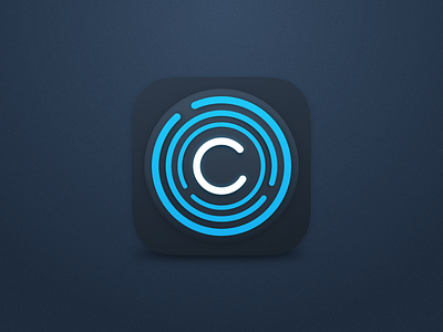iOS app icon for crypt service app coin crypt engine finance icon ios map pay payment service