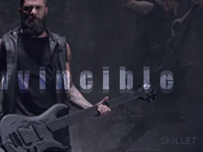 Feel Invincible Background invite photoshop ps