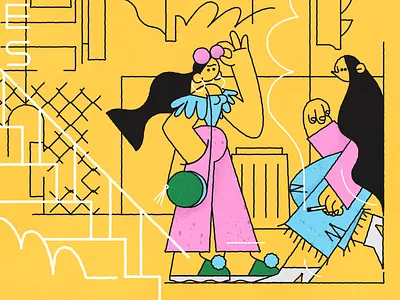 Streets city female friends girl girlgang girls street streets women