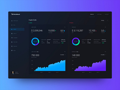 Brickblock Dashboard UI application dashboard design interface material station ui user web web design