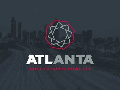 Super Bowl LIII Host Committee Logo football nfl sports logo super bowl