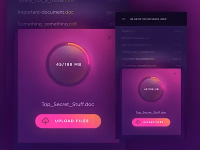 Day 031 - Upload daily ui day 31 mobile upload upload