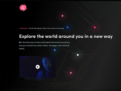 Hi conceptual new site app geo gps hi ios iphone location mobile web