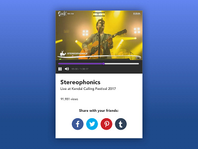 Daily UI challenge #010 — Social Share dailyui share social media social share ui