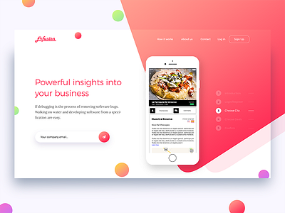 Landing Page UI Kit app banner header hero header kit landing landing page resource ui ux web design website