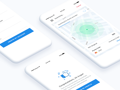Car Wash Booking app booking car wash clean design interface payment product signup ui user interface ux