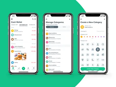 Spendee gonna be iPhone X ready app categories finance income iphone x management minimal money simple spendee spending tracker