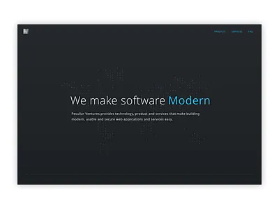 Main Page abstract artwork clean corporate cryptography dark data desktop digital map modern web