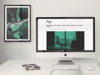 United Design Guild website ui ux web wordpress