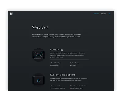 About Page about clean contact web corporate dark data desktop digital icon icons modern