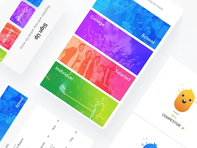 Talent App ui dashboard home homepage latest trend minimal signin signup ui uidesign ux ux design