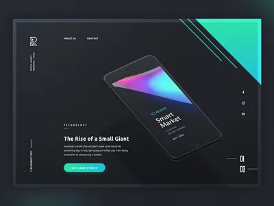 Web Design - Digital Agency daily inspiration design design.graphic design experience interface ui user ux visual web