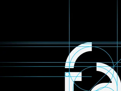 Fabric Studios Brand Mark app aqua ar black branding design fabric fabricstudios logo style guide vr white