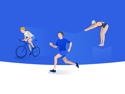 Sports Illustration humans illustration muli sports web