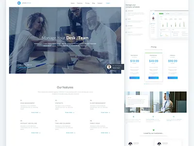 Legodesk website interface law legal website