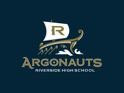 Argonauts argo argonaut athletic boat branding gally greek identity illustration logo sport team