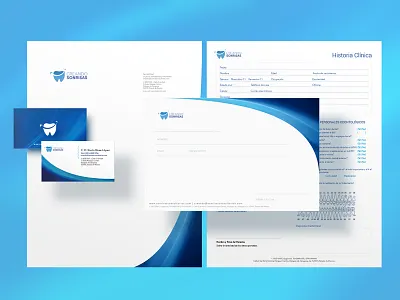 Dental Clinic Branding brand branding clinic dental dentist logo logotype teeth tooth