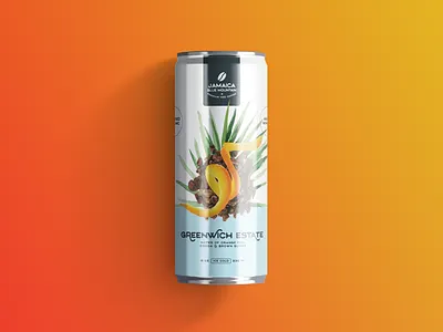 Iced Coffee - Packaging branding can gradient iced coffee identity jamaica packaging