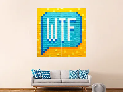 Mural Kit ecommerce mural post it notes shopify