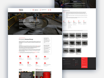 Aqua System clean ui ux web web design website