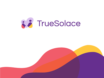 Branding bereavement branding colors heart intersection logo love people relationships solace true web app
